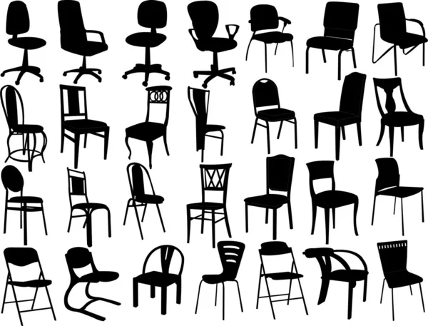 Chaises — Image vectorielle