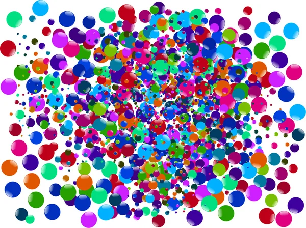 Bubbles Abstract Background Vector — Stock Vector