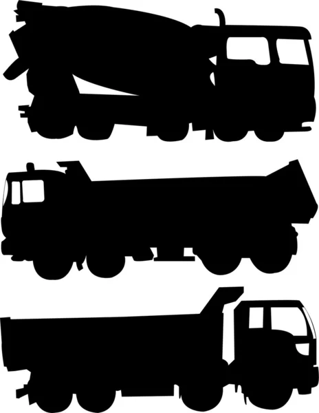 トラック — ストックベクタ