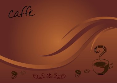 Caffe background clipart