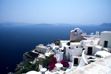 santorini Island, Yunanistan mimarisi