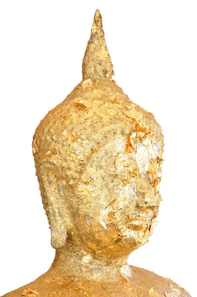 Πρόσωπο του χρυσού Βούδα — Φωτογραφία Αρχείου