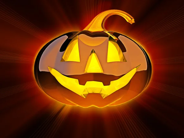 Magic Halloween lantern Stock Picture