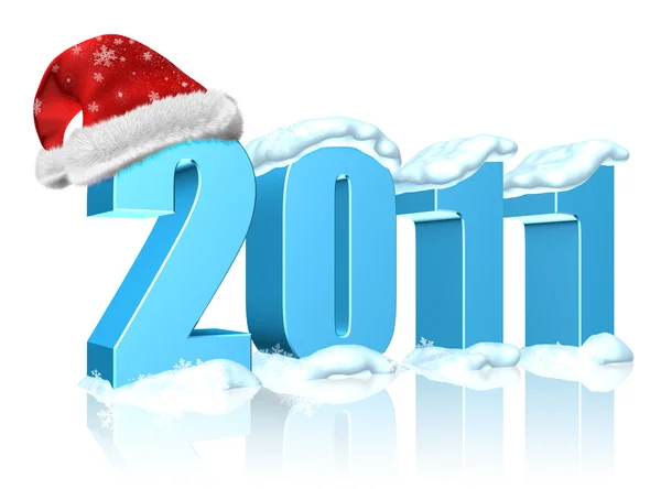 Щасливий новий рік 2011 — стокове фото