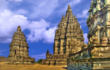 Prambanan temple clipart