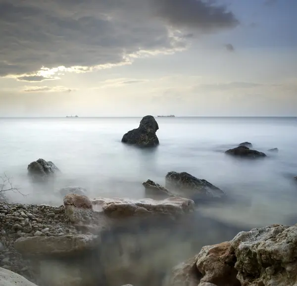 Deniz kıyısında, sunset beach