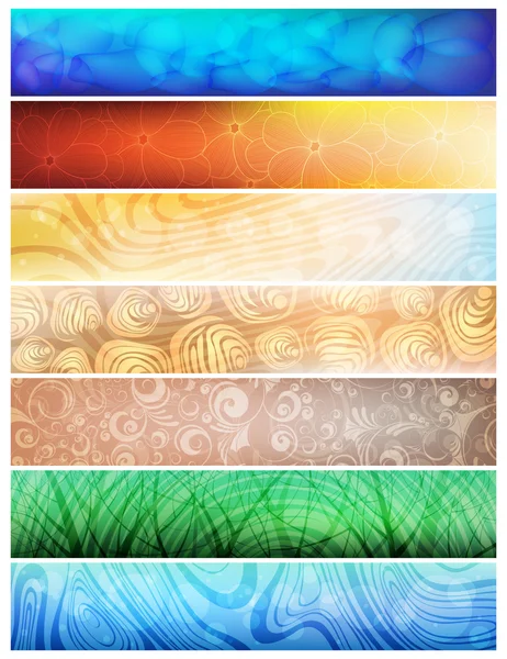 Banners collection — Stock Vector