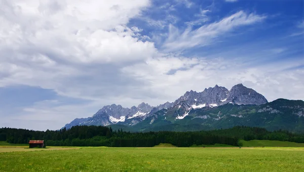 奥地利阿尔卑斯山 — 图库照片