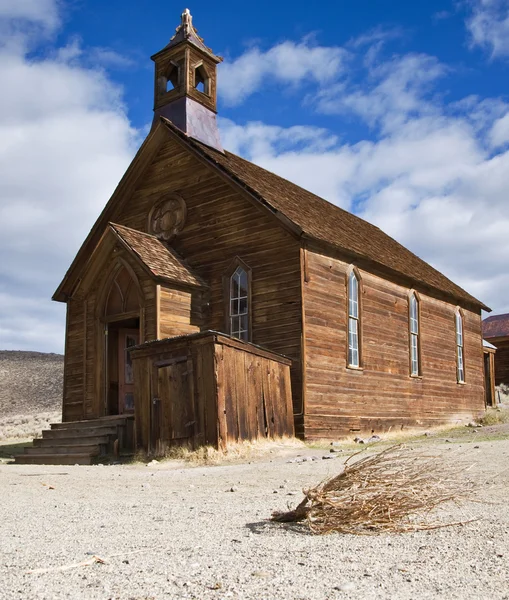 Stary kościół w bodie — Zdjęcie stockowe
