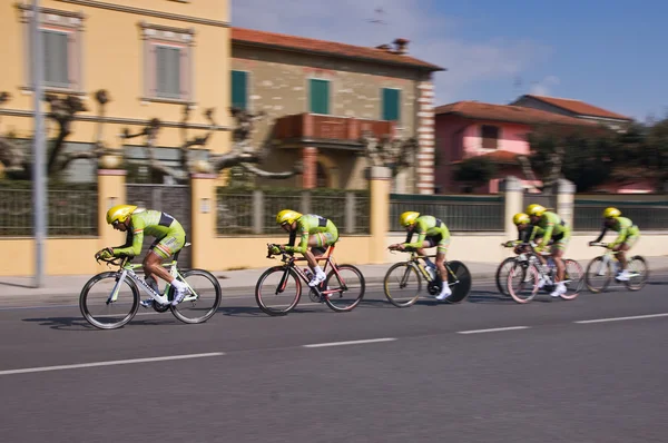 Stock image Cycle race in italian town Rimini