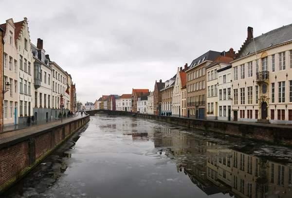 Brugge i vinter — Stockfoto