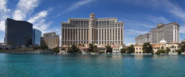 Panorama of Las Vegas Hotels clipart