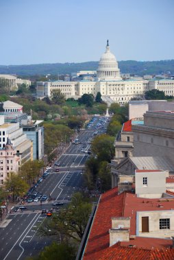 Pennsylvania avenue, Washington DC clipart