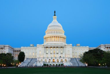 US capitol, Washington DC. clipart