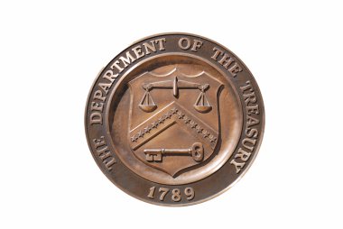 United States Treasury Department logo clipart