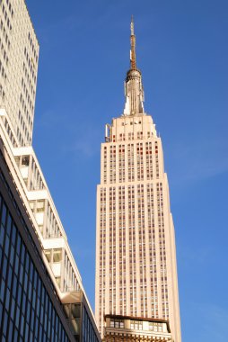 Empire State Building in New York City clipart