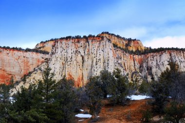 Zion National Park landmark clipart