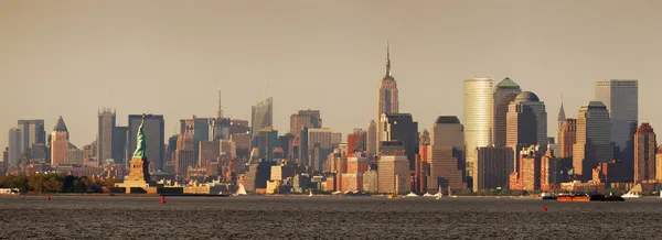 Πόλη της Νέας Υόρκης πανόραμα του Μανχάταν — Φωτογραφία Αρχείου