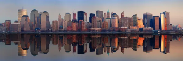 Manhattan Panorama, New York — Foto Stock