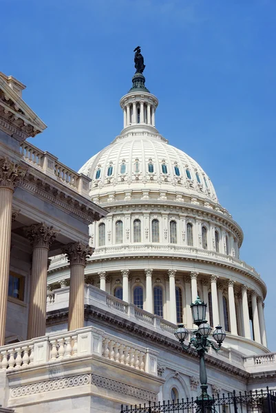 US Capitol closeup, Washington DC. — Stock Photo, Image