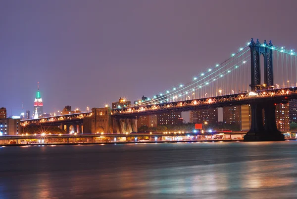 New Yorks manhattan bridge — Stockfoto