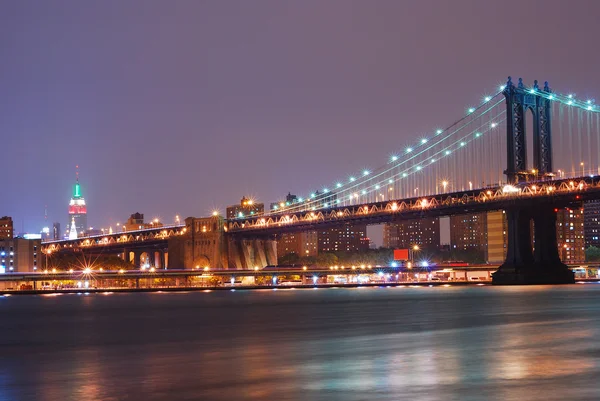 Ponte Manhattan de Nova Iorque — Fotografia de Stock