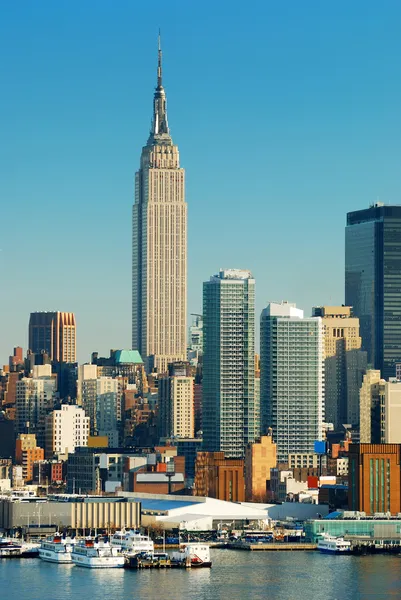 New york city wieżowca empire state building — Zdjęcie stockowe