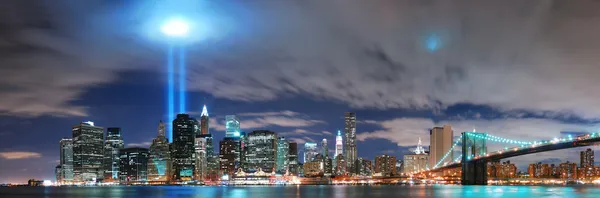 Panorama New Yorku manhattan — Stock fotografie