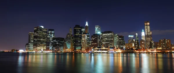 Panorama city new york — Stockfoto