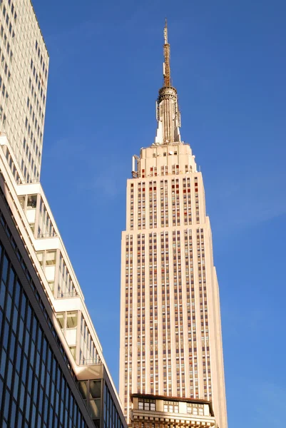 Эмпайр Стейт Билдинг в Нью-Йорке — стоковое фото