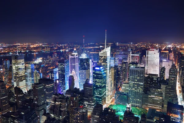 Tempos de new york city quadrados Imagens Royalty-Free