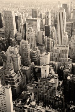 Urban skyscrapers, New York City clipart