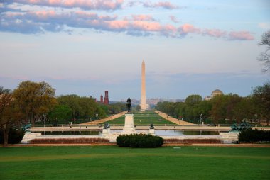 National Mall, Washington DC. clipart