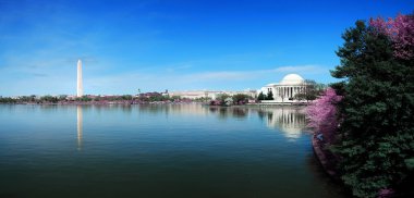 Washington DC panorama clipart
