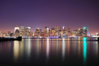 NEW YORK CITY MANHATTAN SKYLINE clipart