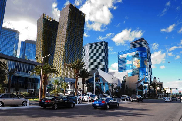 Las Vegas Strip Straßenansicht — Stockfoto