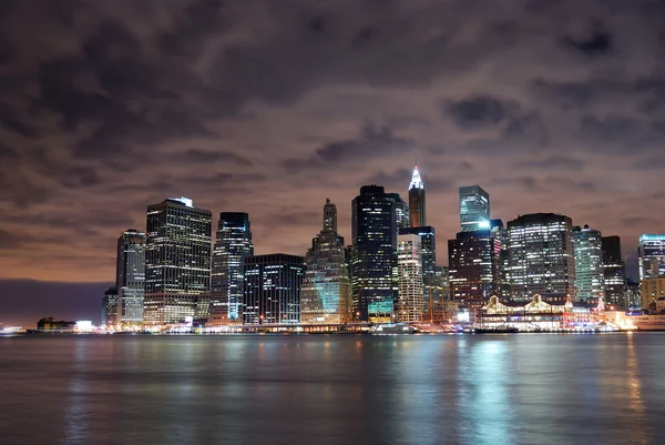 New York City Manhattan skylin — Stock Photo, Image