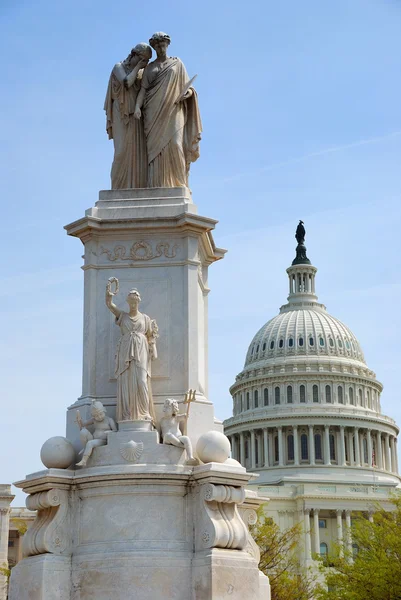 Friedensstatue, Washington dc — Stockfoto