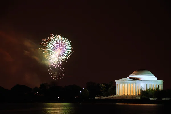 stock image Cherry Blossom Firework Celebration, Washington DC