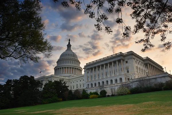 Capitol hill épület, washington dc — Stock Fotó