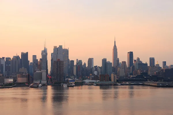New York City am Morgen — Stockfoto