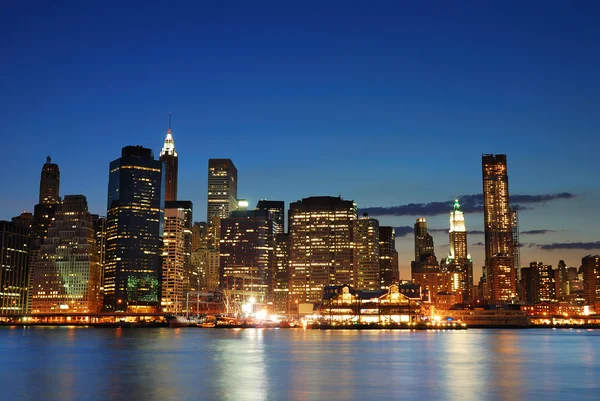 Manhattan en Nueva York — Foto de Stock