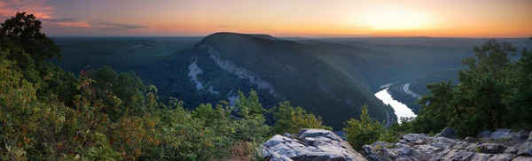 Mountain peak view panorama — Stock Photo, Image