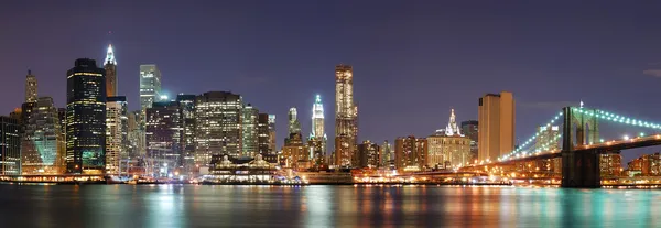 New York Şehri Manhattan ufuk çizgisi Stok Resim