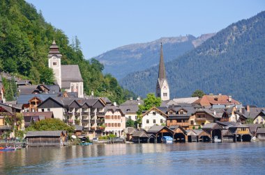 Hallstatt, salzkammergut, Avusturya