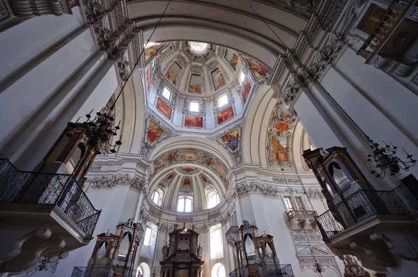 Katedrála - salzburg, Rakousko — Stock fotografie