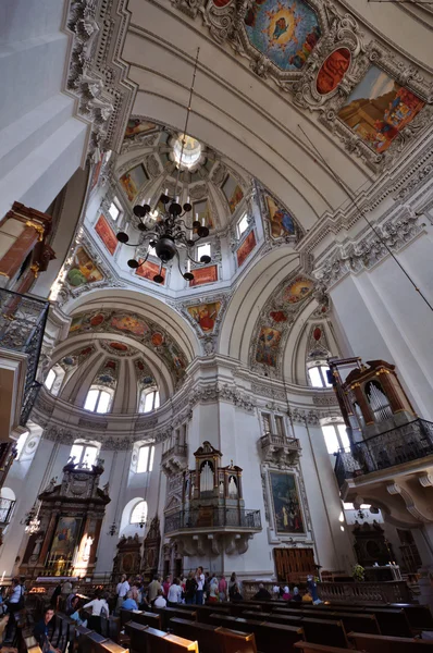 Kathedraal - salzburg, Oostenrijk — Stockfoto