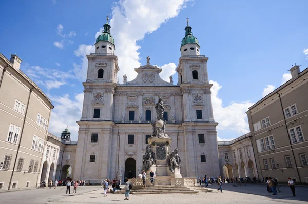 Katedral - salzburg, Avusturya — Stok fotoğraf