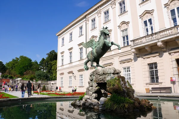 Mirabell Palace and Garden - Salzburgo, Áustria — Fotografia de Stock