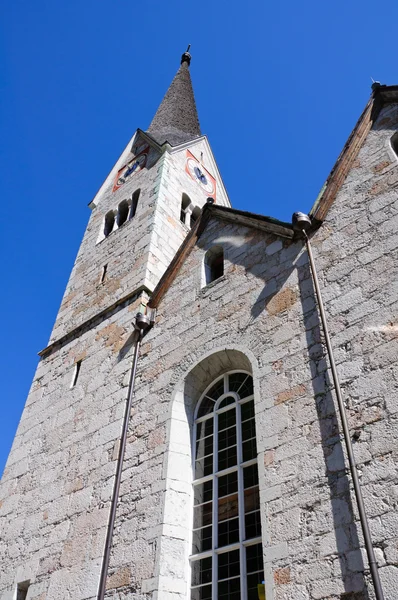 Евангелическая церковь - Hallstatt, Зальцкаммергут, Австрия — стоковое фото